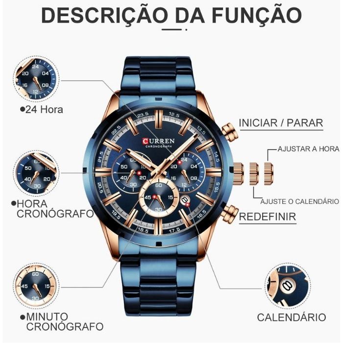 relógio masculino, relógio, relógio rolex, relógio moderno, relógio curren