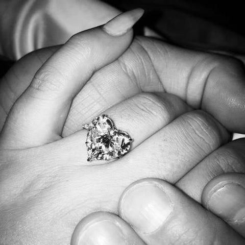 Heart Halo Engagement Ring, 2.45 Ctw H VS2 GIA – Kingofjewelry.com