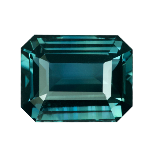 2 carat Emerald Cut Green Sapphire Certified Unheated – deliqagems