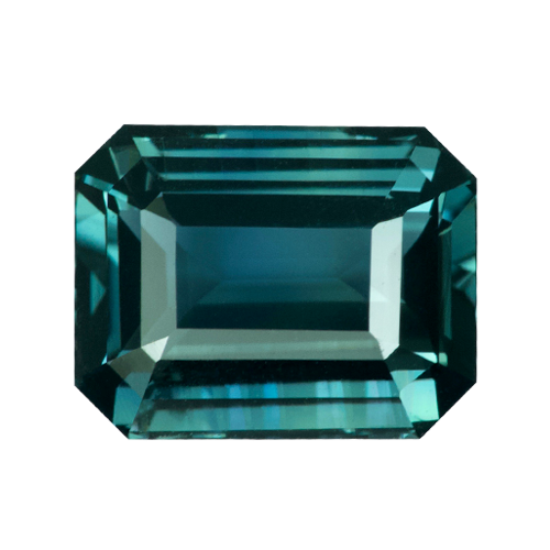 green sapphire emerald cut