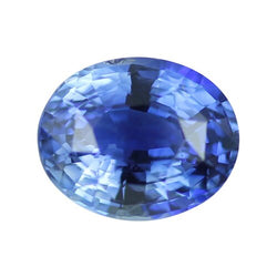 Certified Oval Blue Sapphire Natural 