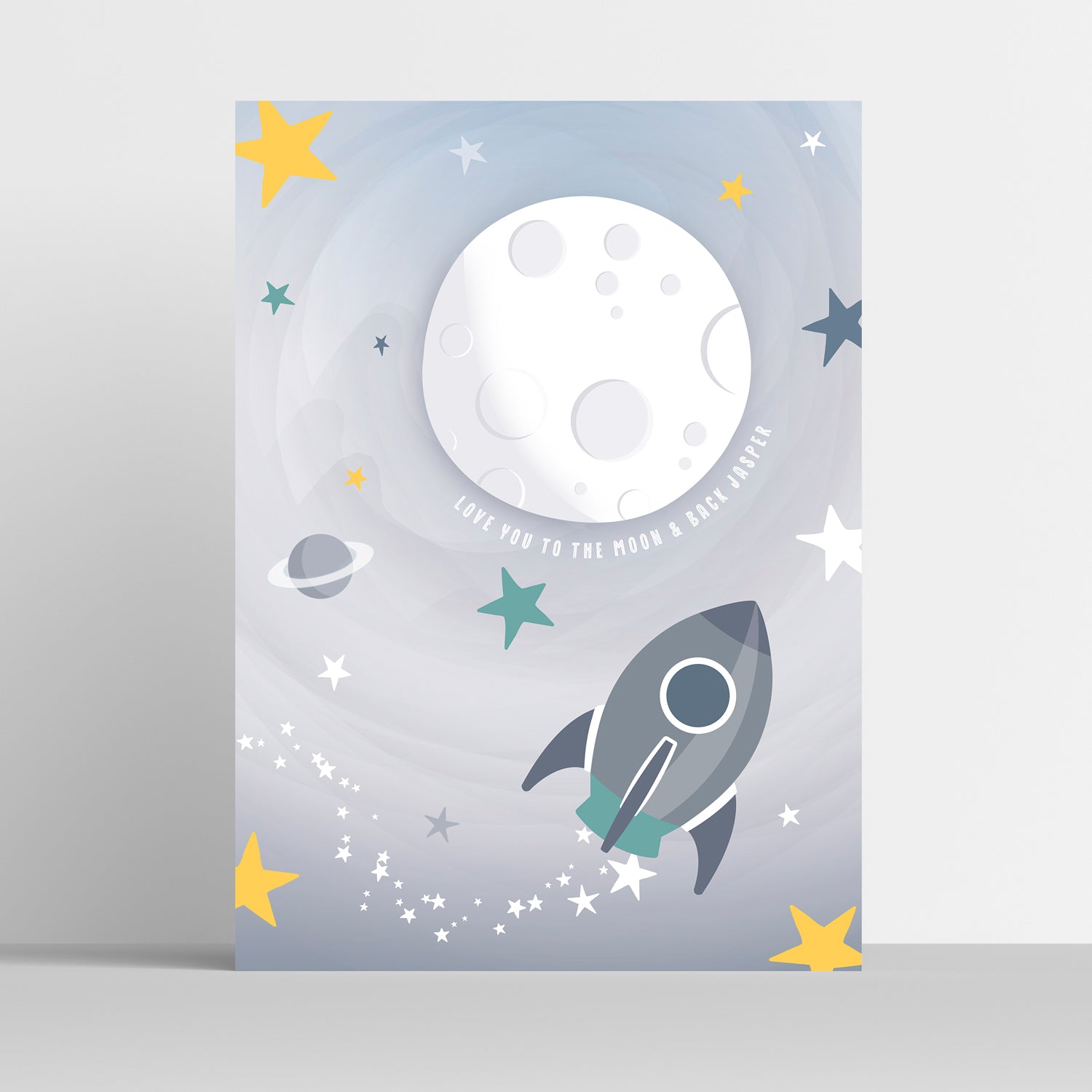 Macie Dot Doodles Space Print