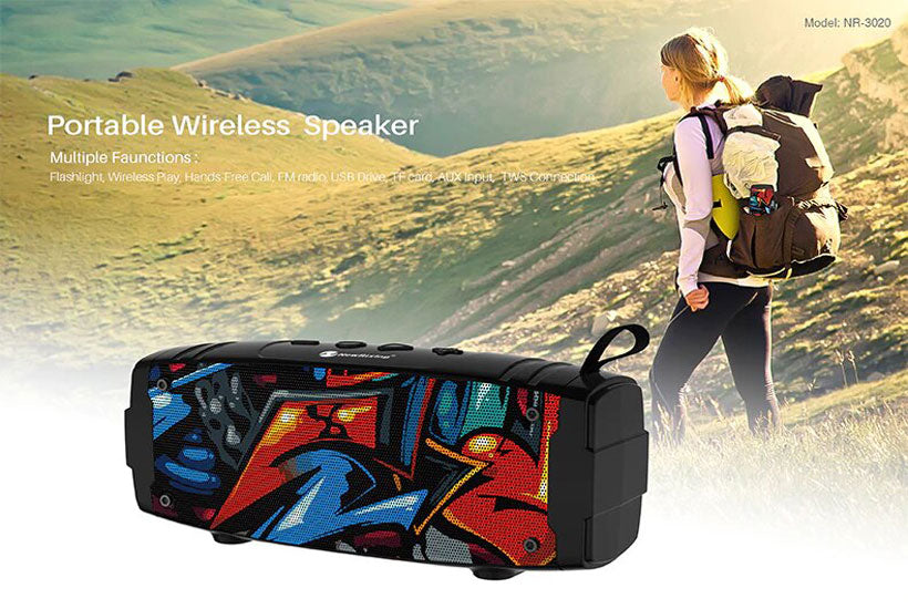 New Portable Bluetooth Mini Column Speaker - Shop Electronics, Fashion, Beauty, Home & Garden & More @Nesavastore