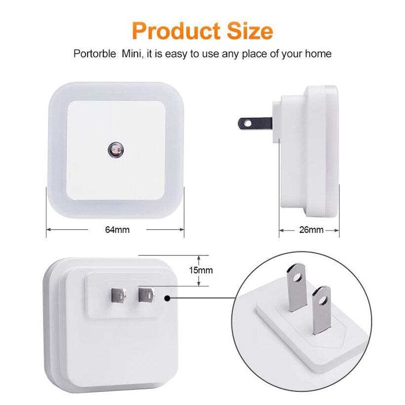 Led Mini Sensor Night Light - Fashion, Beauty, Home & Garden & More @Nesavastore