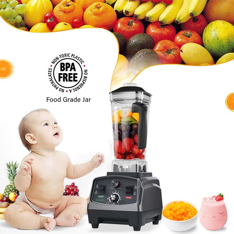 Commercial Grade Blender, Heavy Duty Timer