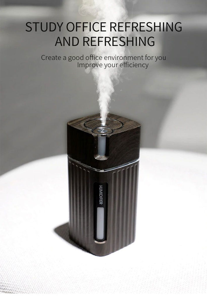 Ultrasonic Portable Humidifier, USB Aroma Diffuser
