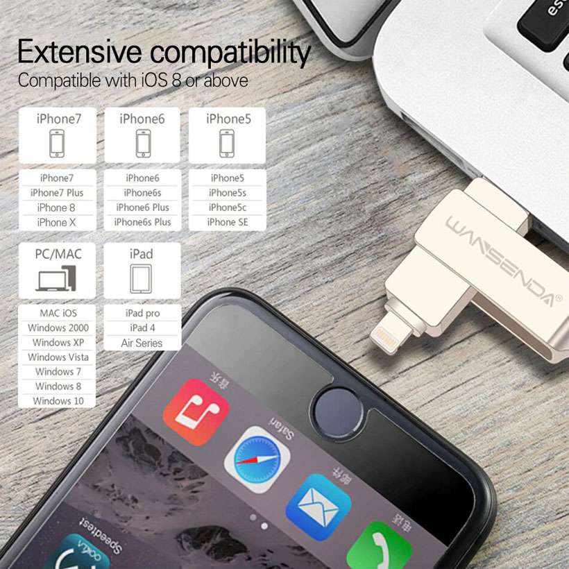 OTG USB3.0 3 in 1 High-Speed USB Pen Drive - Shop Electronics, Fashion, Beauty, Home & Garden & More @Nesavastore