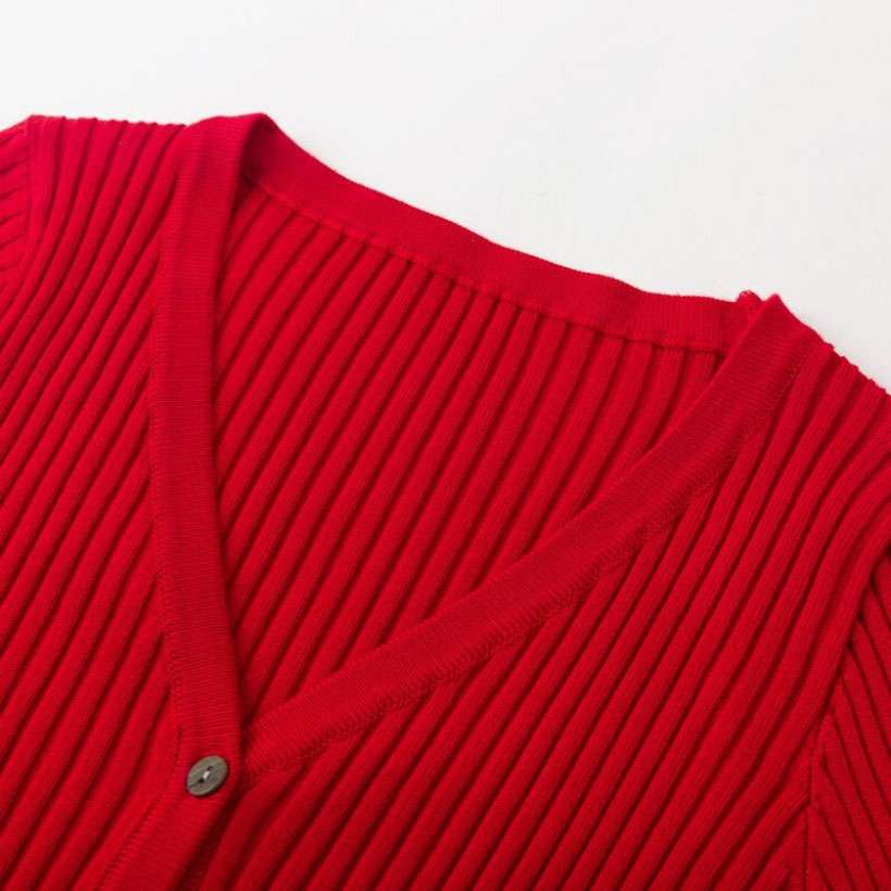 Women's Knit Cardigan Sweaters, Slim Fit Sweater