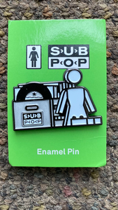 Girl SubPop Pin