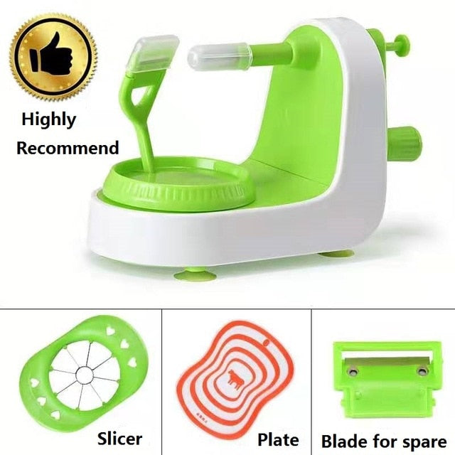 apple potato peeler corer slicer