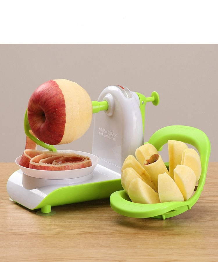 stainless steel apple peeler corer slicer