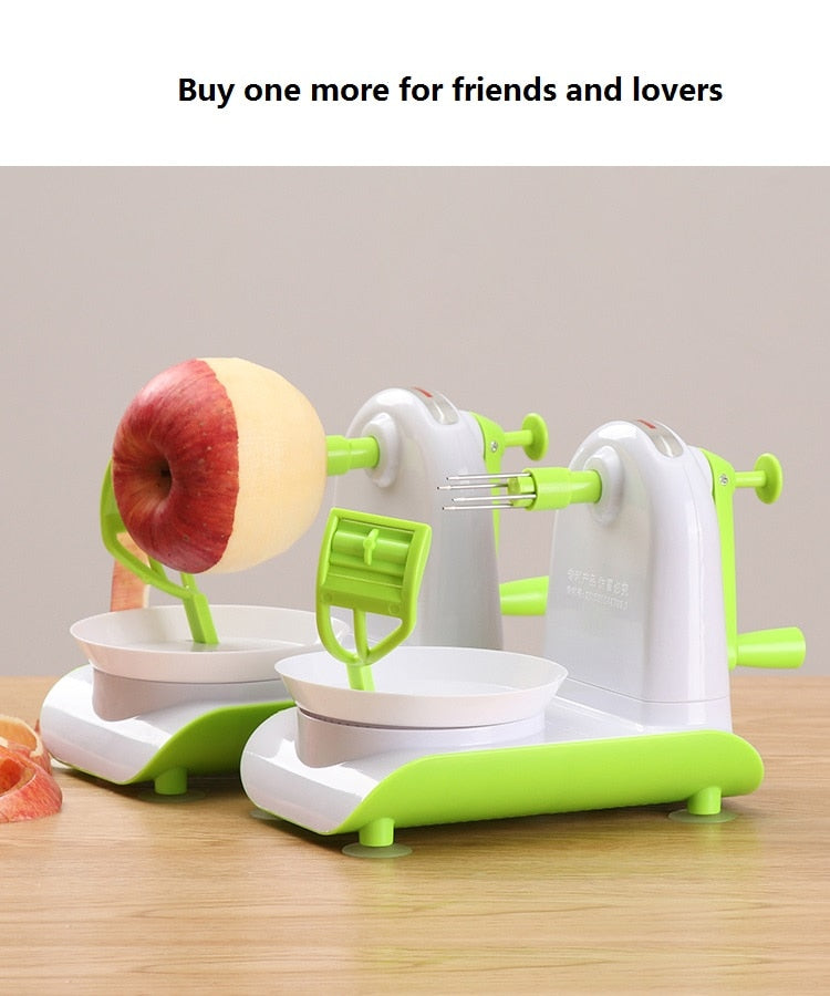 stainless steel apple peeler corer slicer