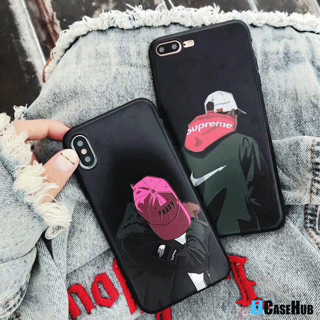 Custom Supreme Nike Yeezy Hoodie Soft Tpu 3d Iphone Case For Iphone Xr Xs Max Hypeicase Inc