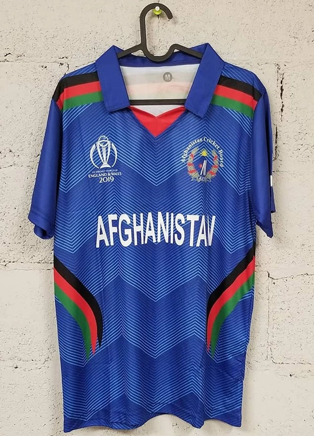 TEAM AFGHANISTAN REPLICA JERSEY MONARCH CRICKET