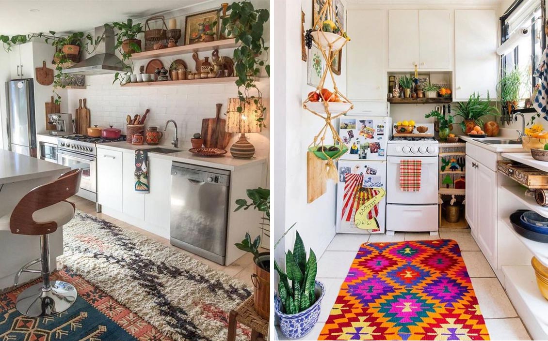 4. Bohemian kitchen