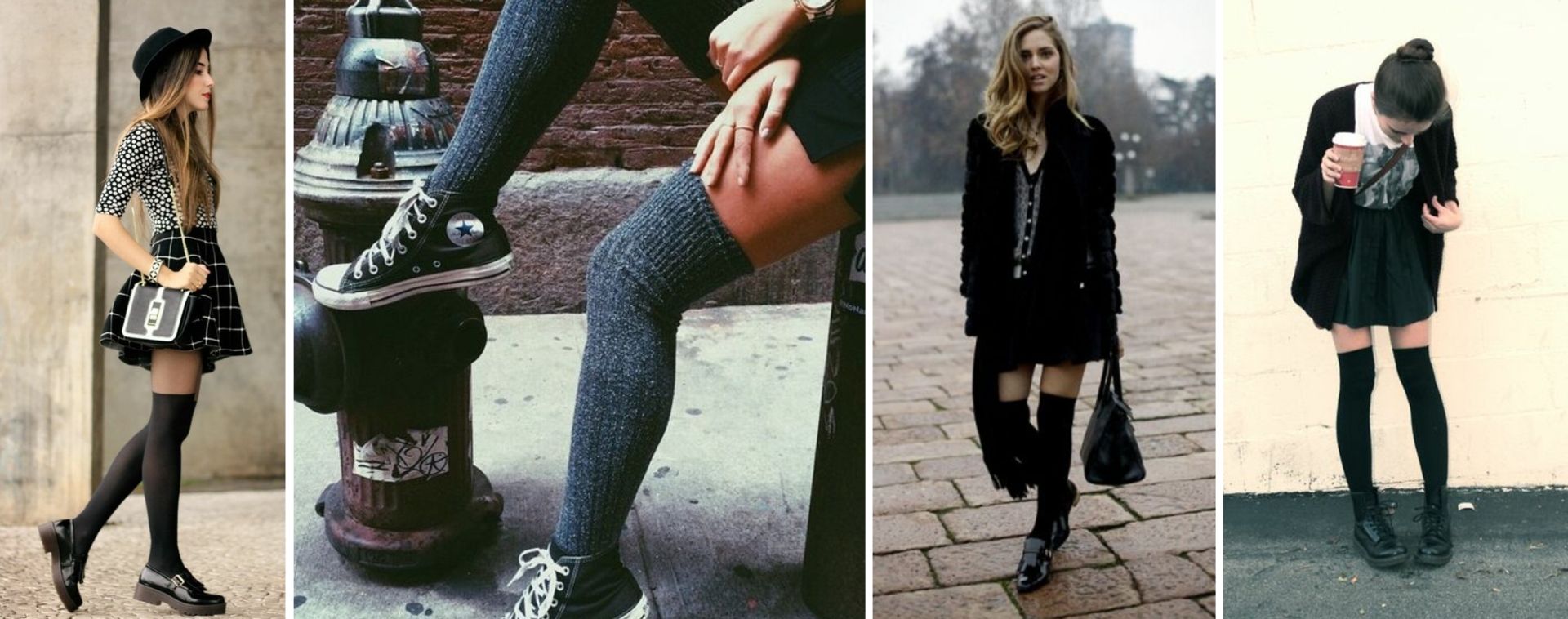 Comment porter les chaussettes hautes - 67 idées originales