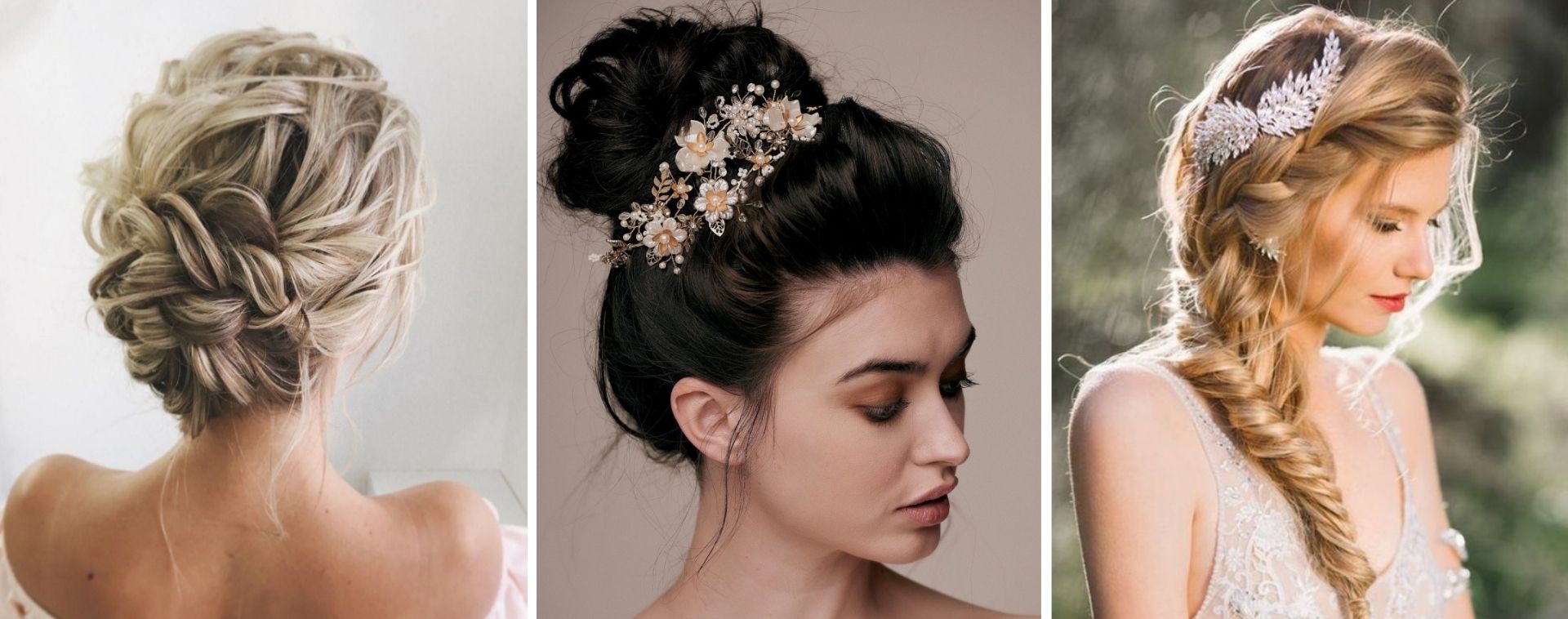 How to Style Your Hair Based on the Wedding Gown Neckline