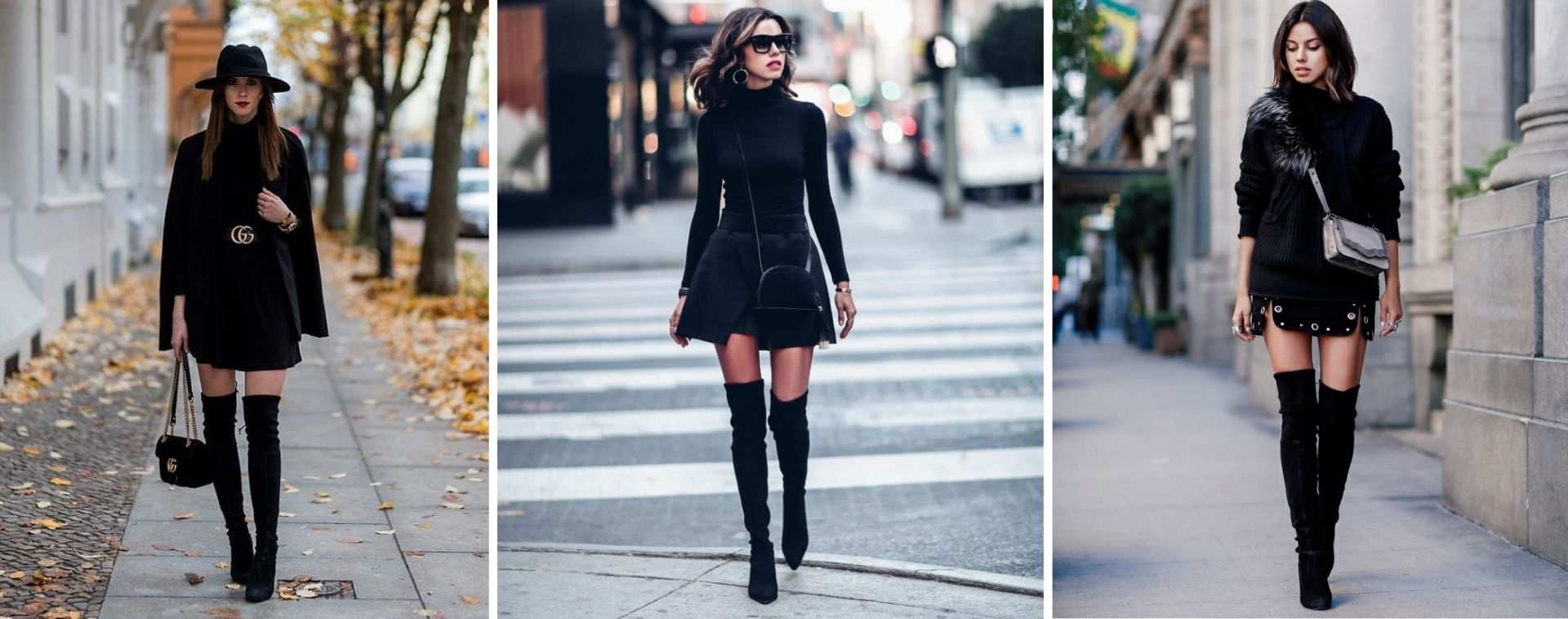 how to wear thigh-high boots