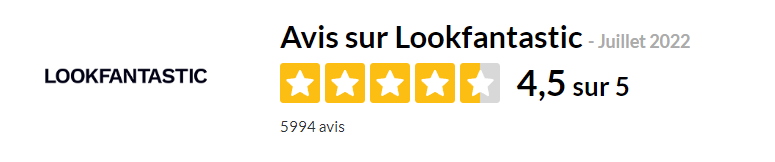 Lookfantastic avis igraal