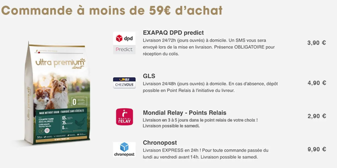 Ultra Premium Direct Livraison