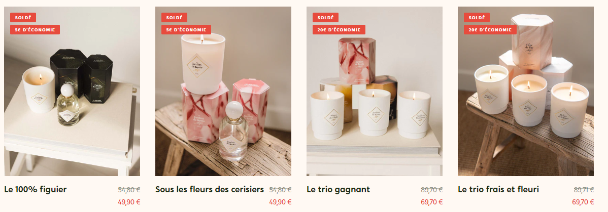 Diffuseur de parfum - Citron Bergamote - My Jolie Candle