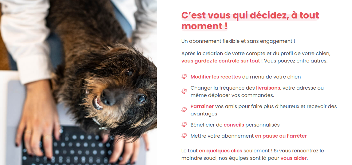 Dog Chef abonnement