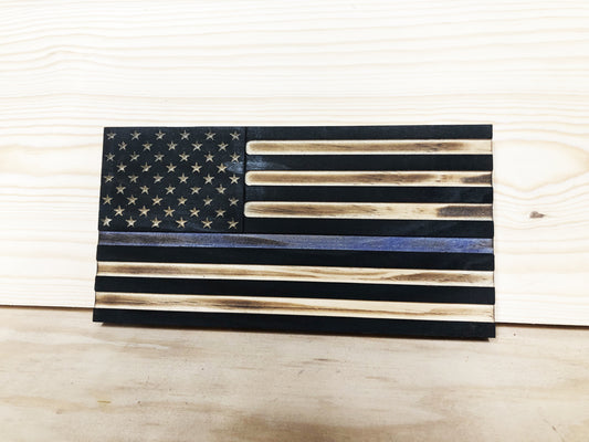 Thin Blue Line - Wood Cutting Board – ThinBlueLineHeroes