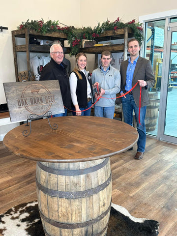 Oak Barn Beef Ribbon Cutting