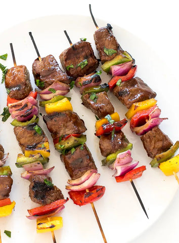 Grilled Steak Kabobs From Chef Savvy