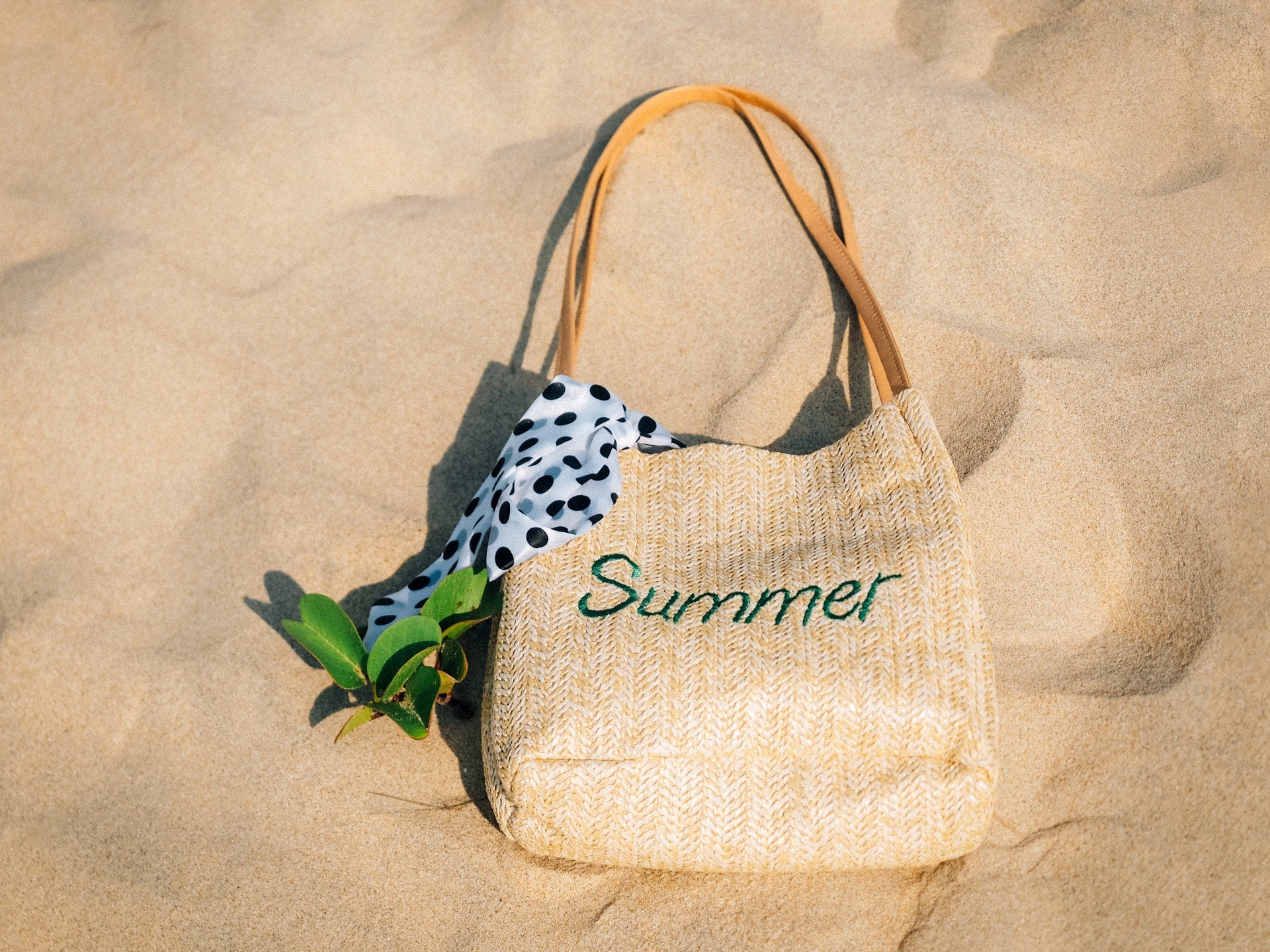 women's summer straw bag