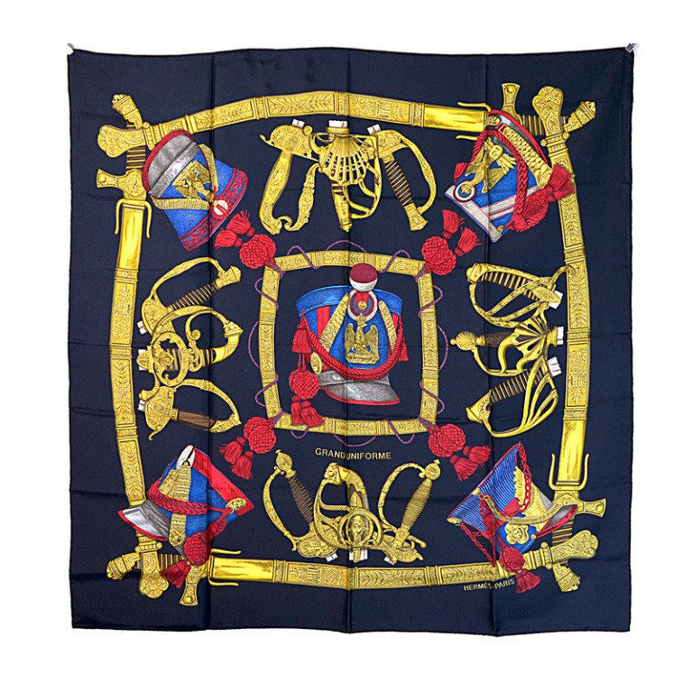 hermes grand uniforme scarf