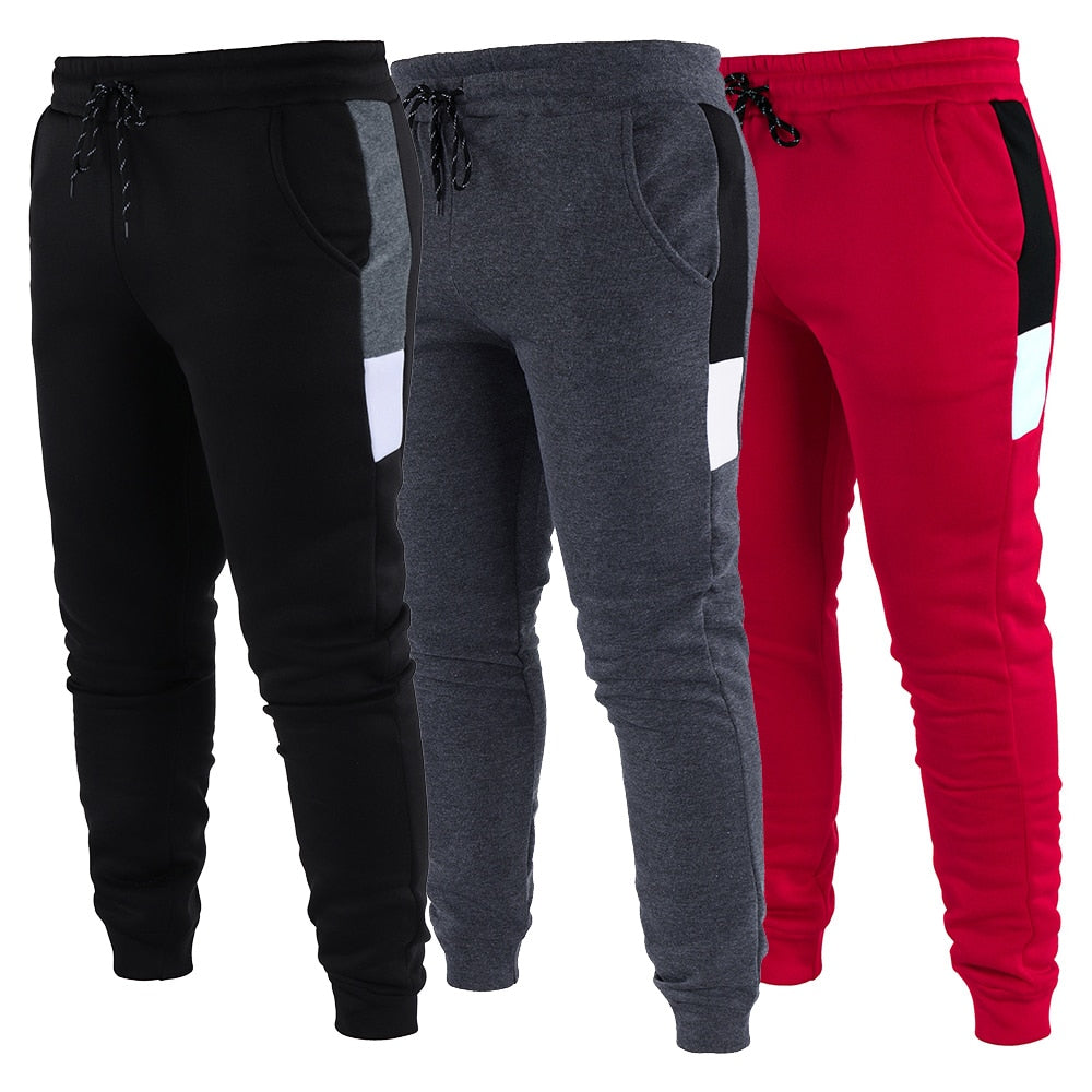 fleece lined tracksuit bottoms mens