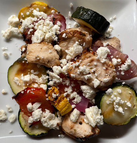 Chicken with Feta