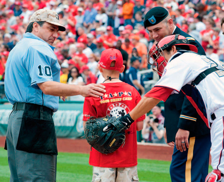 taps sponsored baseball game