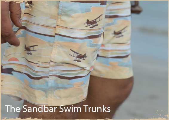 The Sandbar Swim Trunks