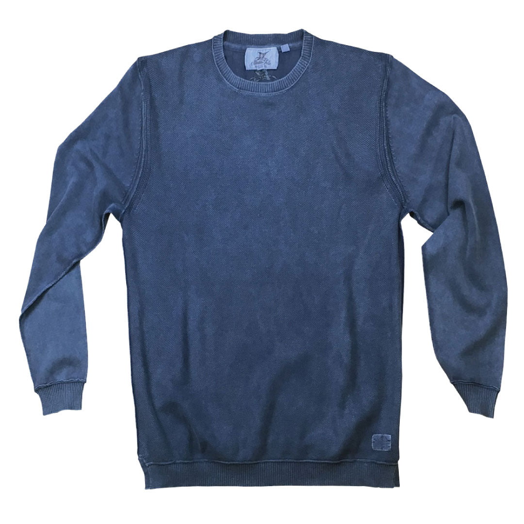 channel marker sweater - ombre blue s