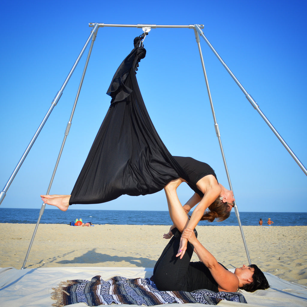 Indoor Rigging / Aerial Yoga Stand - TrapezeRigging.com