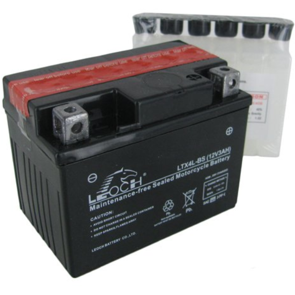 Ebx4l Bs Youth Atv Motorcycle Agm Battery Ytx4l Bs Gtx4l Bs Ctx Alpine Powersports