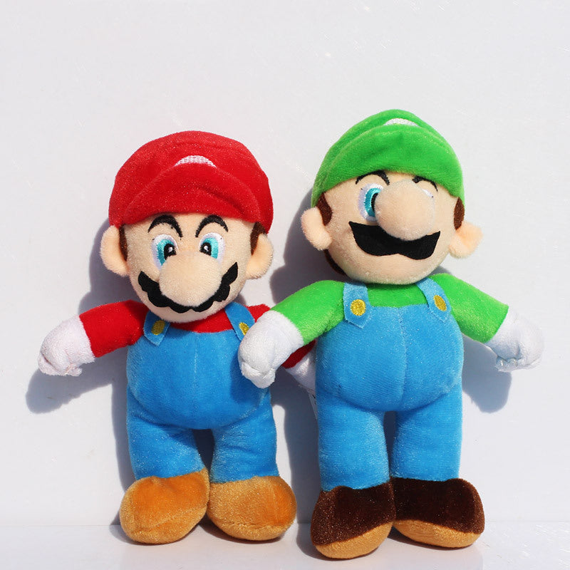 stuffed animal mario and luigi