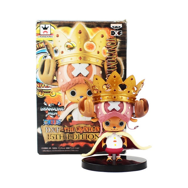 10cm Anime One Piece DXF The Grandline Men Crown Tony Tony Chopper