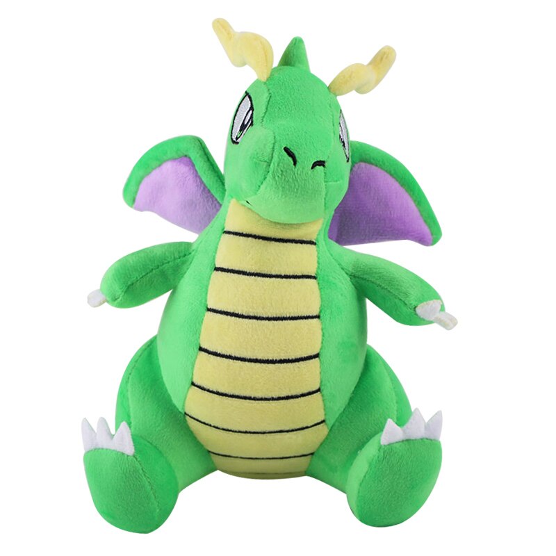 19cm Green Sitting Dragonite Plush Toys Stuffed Animal Doll Christmas ...