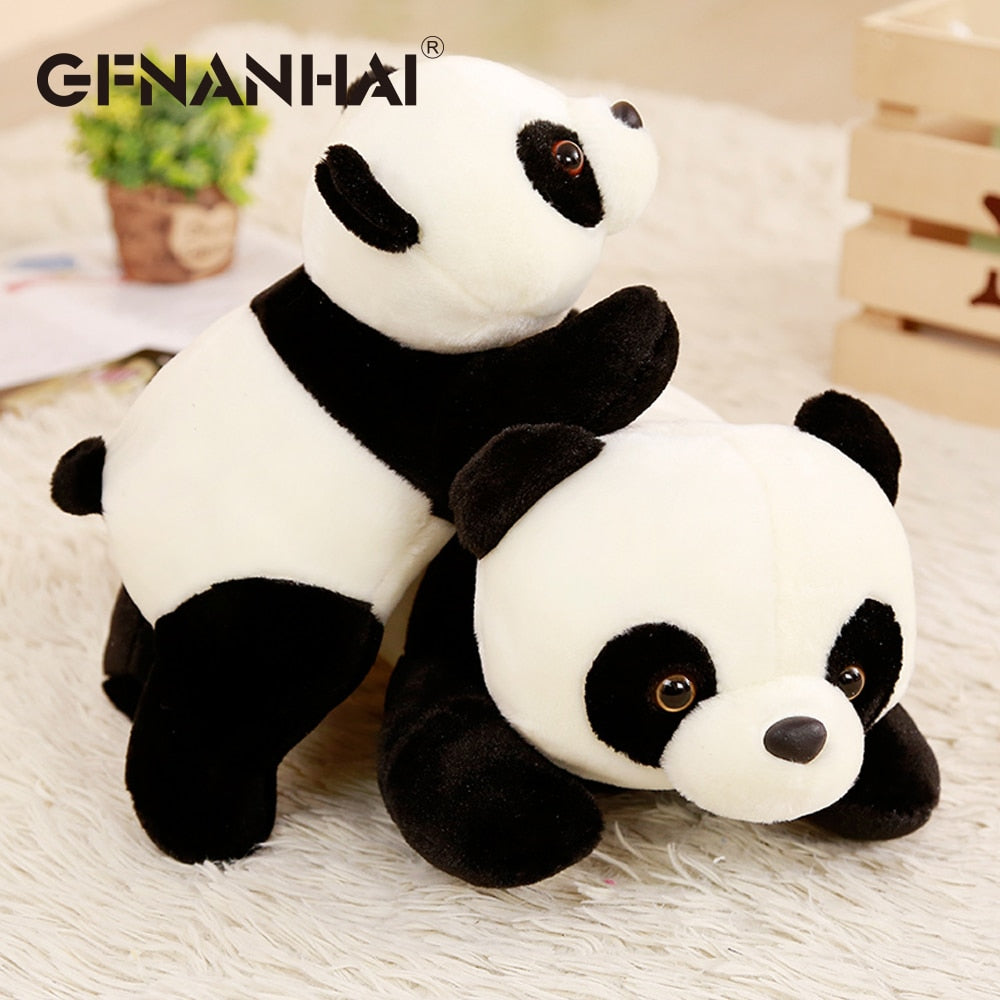 panda plush pillow