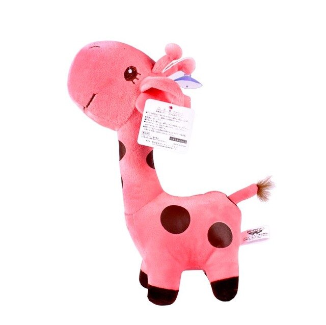 rainbow giraffe stuffed animal