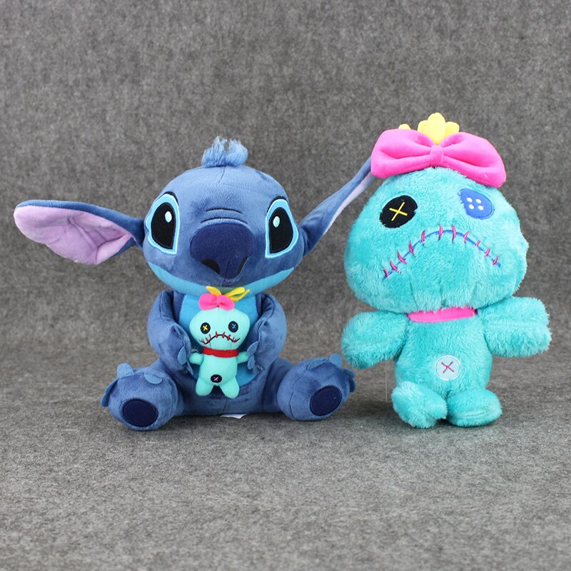 27cm Lilo & Stitch Scrump Plush Doll Toys Cute Stitch Soft Stuffed Dol ...