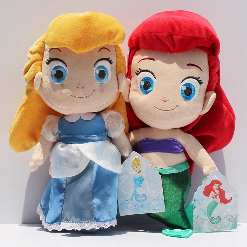 the little mermaid stuffed animals