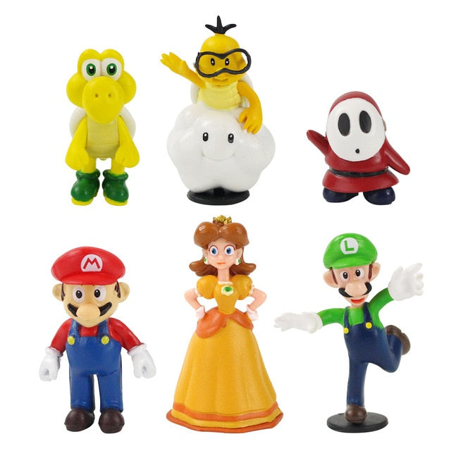 mario brothers dolls