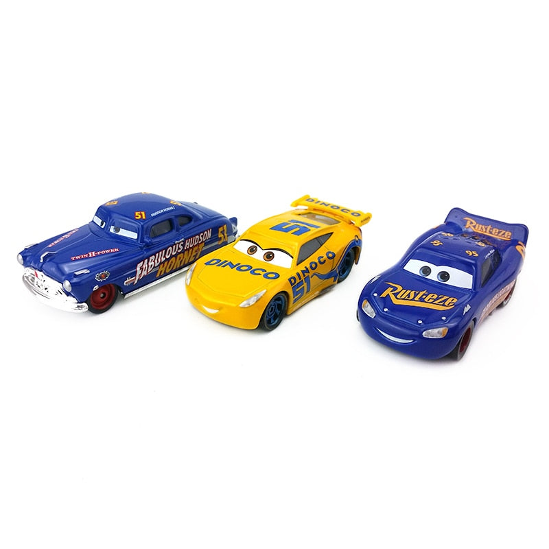 Disney Pixar Cars Fabulous Mcqueen Hudson Hornet & Dinoco Cruz Ramirez -  Supply Epic