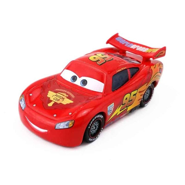 Disney Pixar Cars Lightning McQueen King Tractor Lizzie 1:55 Metal Toy Car  Model TV & Movie Character Toys Toys & Hobbies