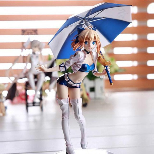 Fate Zero Fate Stay TYPE-MOON racing girl Saber Action Figure