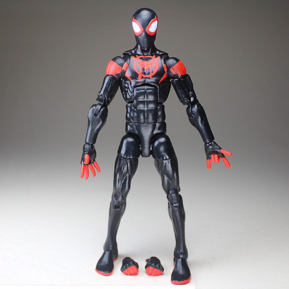 Marvel Legend Into the Spiderverse Spiderman Miles Custom 6